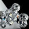 200 Pieces 8mm Briolette Crystal Glass Beads for Jewelry Making, Rondelle Crystal Beads for Crafts Wind Chimes Suncatchers, Briolette Rondelle Finding Spacer Beads (Crystal Clear, White)